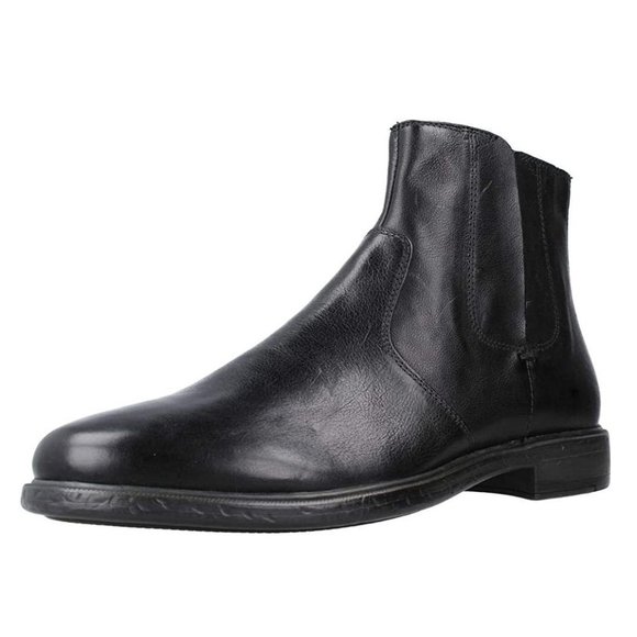 Geox Men's Terence Leather Pull-On Boot Ankle - Picture 1 of 9